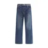 Sacai Denim Pants In Blue