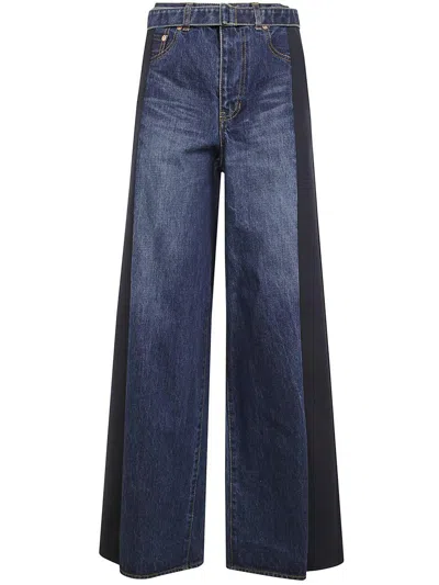 Sacai Denim X Suiting Pants