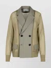 Sacai Double-breasted Blazer Button Detailing