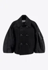 Sacai Jacket In Black