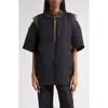 Sacai Double Face Mixed Media Top