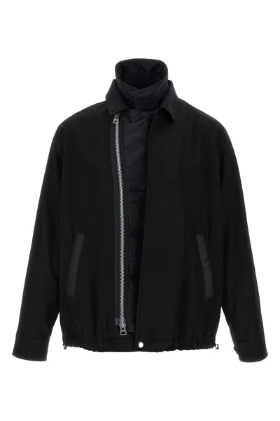 SACAI SACAI DOUBLE LAYER JACKET