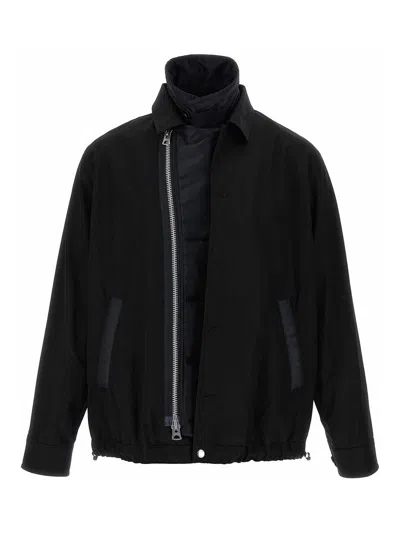 SACAI DOUBLE LAYER JACKET