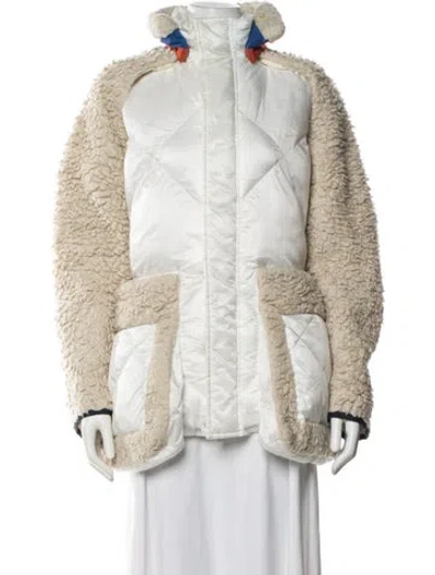 Pre-owned Sacai Down Jacket In Blue