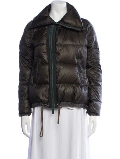Pre-owned Sacai Down Jacket In Multicolor