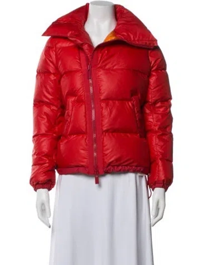Pre-owned Sacai Down Jacket In Red