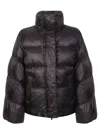 Sacai Wide Sleeves Down Jacket In Black