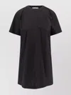 Sacai Dress With Draped Cotton Inserts On The Back