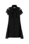 Sacai X Women's Suiting X Satin Dress