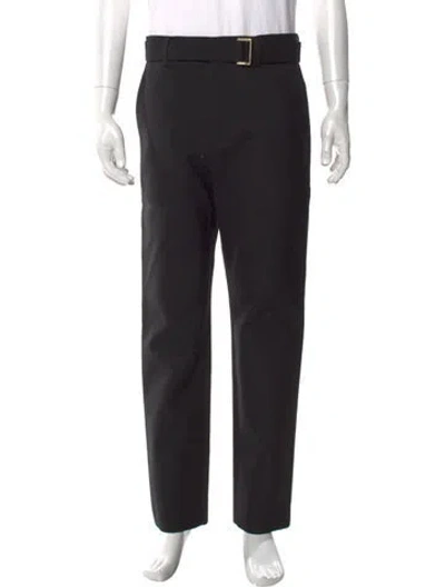 Pre-owned Sacai Dress Pants In Black