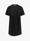 Sacai Dress With Draped Cotton Inserts On The Back