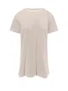 Sacai Dress With Draped Cotton Inserts On The Back In Black