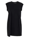 Sacai Dress Woman In Black