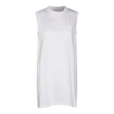 Sacai Dresses Light And Natural In White