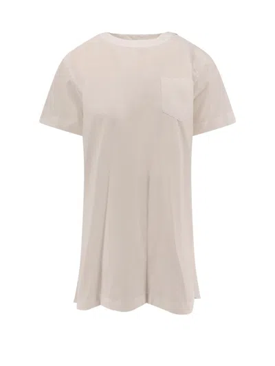 Sacai Dresses White In Pink