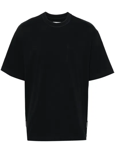 SACAI DROP-SHOULDER COTTON T-SHIRT