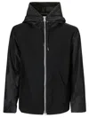 SACAI DROP SHOULDER DRAWSTRING TWILL HOODIE