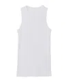 Sacai Embroidered-logo Tank Top In White