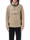 SACAI SACAI FAUX SHEARLING JACKET