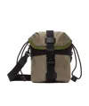 Sacai Flap Shoulder Bag In Black