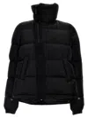Sacai Black Polyamide Down Jacket In Black
