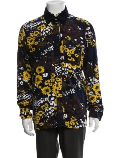 Pre-owned Sacai Floral Print Jacket In Multicolor