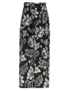 Sacai Floral-print Cargo Trousers