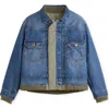 Sacai Gender Inclusive Levi's® Denim X Nylon Twill Reversible Jacket