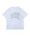 Sacai Geoff Mcfetridge Print T-shirt In Blue