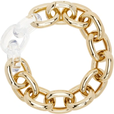 Sacai Gold Big Chain Necklace