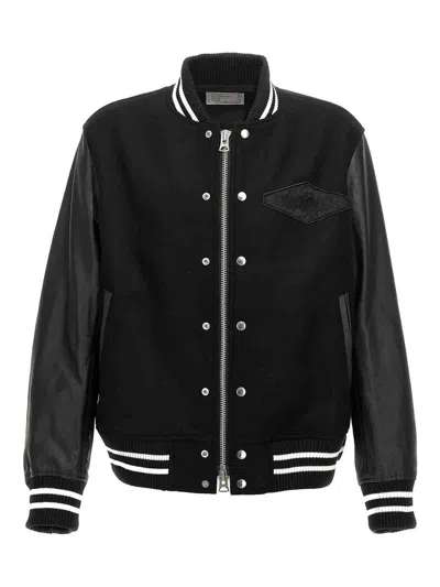 Sacai Gonz Bomber Jacket In Black