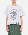 Sacai White Gonz Edition Print T-shirt In White