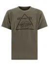Sacai Mark Gonzales The Good Vibes Graphic T-shirt In Green