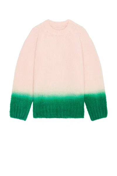 SACAI GRADATION KNIT SWEATER