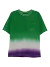 Sacai Gradient T-shirt In Multi