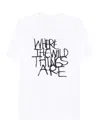 Sacai Graffiti-print T-shirt In White
