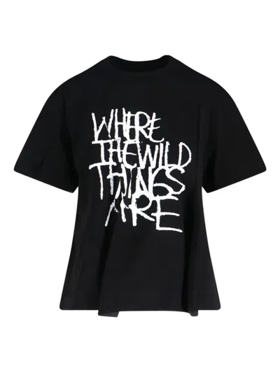 SACAI GRAPHIC-PRINT T-SHIRT