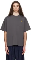 Sacai Jersey T-shirt In Animal Print