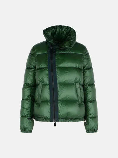Sacai Green Polyamide Down Jacket