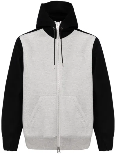 SACAI GREY CLASSIC HOODIE