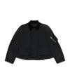 Sacai Women's Nylon Zipped Jacket In Black