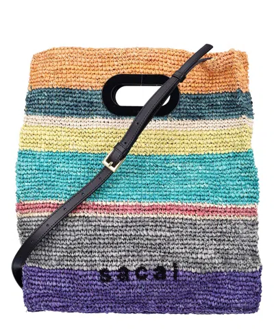 Sacai Handbag In Multicolor