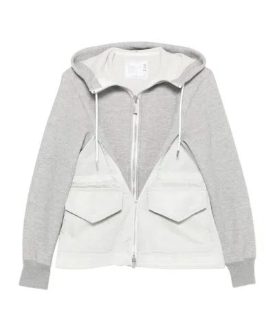SACAI HOODED JACKET