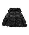 Sacai Nylon Puffer Down Jacket In Black