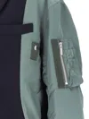 Sacai Panelled Bomber Jacket In Multicolor