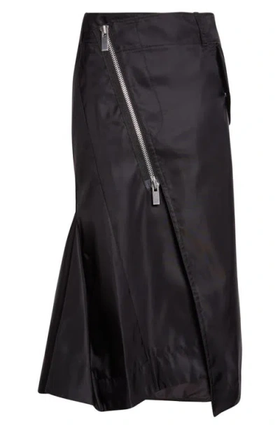 SACAI SACAI INSULATED NYLON TWILL SKIRT