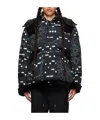 Sacai Black Interstellar Jacket In Black