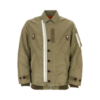 Pre-owned Sacai Jacket 'army Green' | Men's Size 3