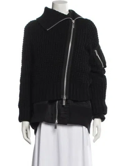 Pre-owned Sacai Jacket In Black