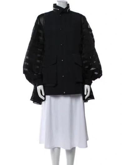 Pre-owned Sacai Jacket In Black